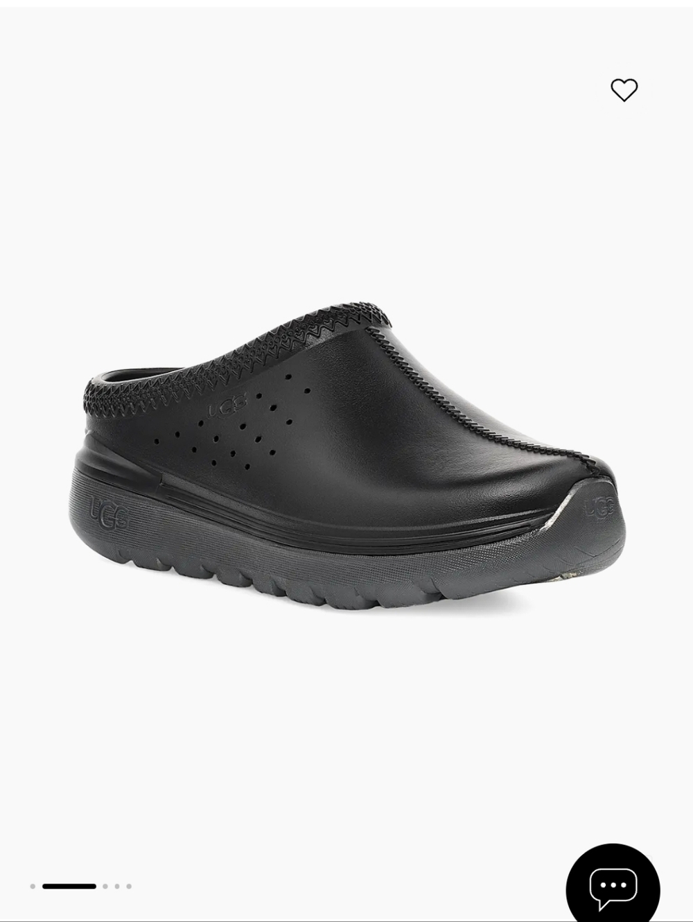 🆕️ Ugg Kids Tasman Sport Platform Clog in Black Grey